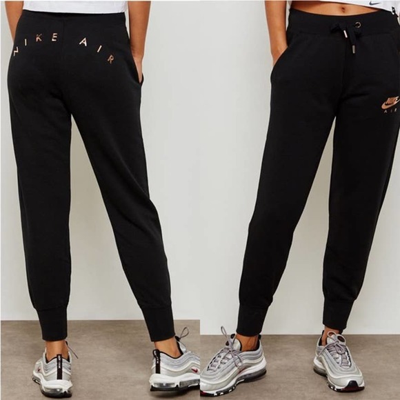 SOLD Nike Air Rose Gold Joggers Medium - Picture 1 of 3